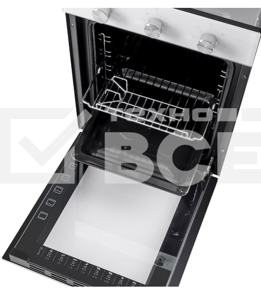 Шкаф духовой электрический Maunfeld EOEC516W, встраиваемый