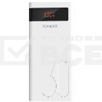 Мобильный аккумулятор Romoss PHP30 Pro (Sense 8P+) Li-Pol 30000mAh 3A+2.1A белый 2xUSB, фото 1