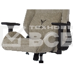 Кресло игровое Knight N1 Fabric бежевый Light-21, с подголов. крестовина металл, фото4