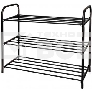 Этажерка NIKA Конфорт3 590x330x790 ЭТК3/Ч черный