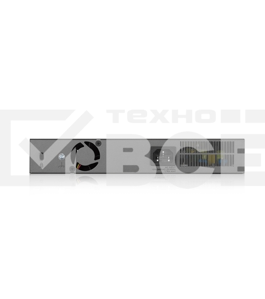 Коммутатор Zyxel GS1350-12HP, 10xGE (8xPoE+), 2xSFP, бюджет PoE 130 Вт, дальность передачи питания до 250 м, автоперезагрузка PoE-портов, повышенная защита от перенапряжений и электростатических разрядов