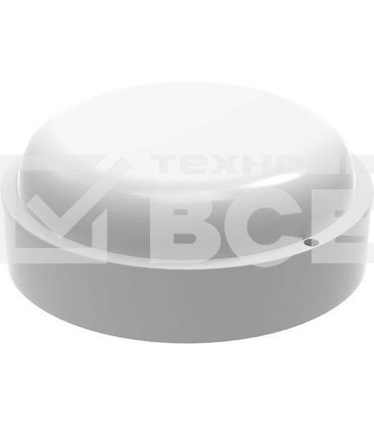 Светильник ЖКХ Elementary круг 8W 680lm 4000K 160-260V IP65 D140*48мм белый с микровол сенс LED