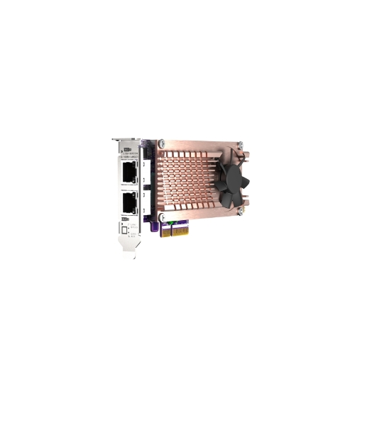Плата расширения QNAP QM2-2P2G2T Expansion card 2 slots M.2 2280 NVMe. PCIe Gen3 x4 interface, 2x 2.5 GbE BASE-T.