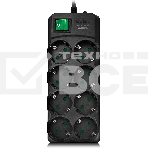 Сетевой фильтр SVEN SF-08E-16 (3 м 8 розеток с защитными шторками,16А) черный, цветная коробка, фото5