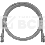 Патч-корд NTSS NTSS-PC-FTP-RJ45-5e-3.0-LSZH-GY NTSS-PC-FTP-RJ45-5E-3.0-LSZH FTP RJ-45 вил.-вилка RJ-45 кат.5E 3м серый LSZH (уп.:1шт) 26AWG, фото3
