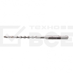 Бур по бетону, двойная спираль, Cobalt W-tip, 6x160 мм, SDS PLUS Denzel, фото2