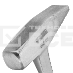 Молоток слесарный Denzel 600 г цельнометаллический, двухкомпонентная рукоятка, фото13