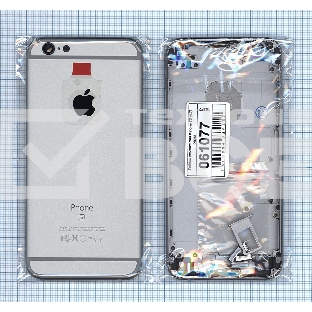 Задняя крышка для iPhone 6S (4.7) серая