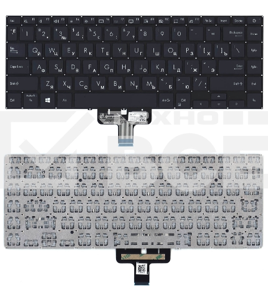 Клавиатура для ноутбука Asus UX435EG черная