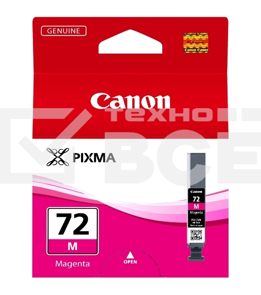 Картридж струйный Canon PGI-72M (6405B001) пурпурный (710 стр.) для Canon PRO-10