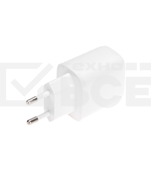 Сетевое зарядное устройство USB QC (20W) + Type C PD (20W), белый Rexant