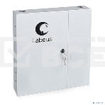 Бокс оптический Cabeus, портов: 8, SC (LC duplex), 8 хОВ, серый, (FO-WL-8SC-K), фото 1