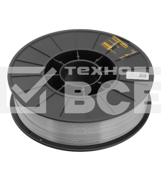 Порошковая проволока Е71TGS, диам. 0,8 мм, 5 кг, диам. катушки D200 Denzel
