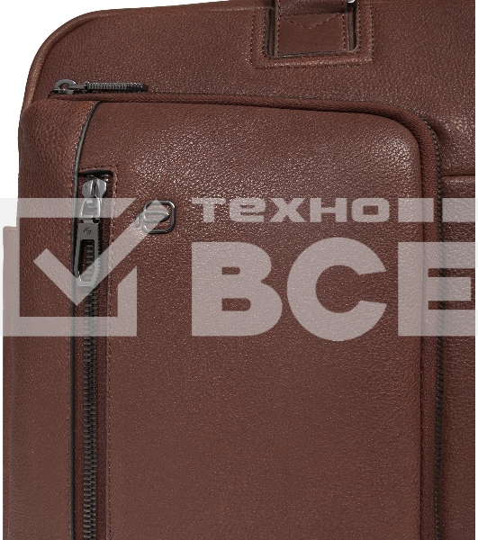 Деловая сумка Piquadro Cronus CA6025S134/M с отделением для ноутбука коричневый натур.кожа