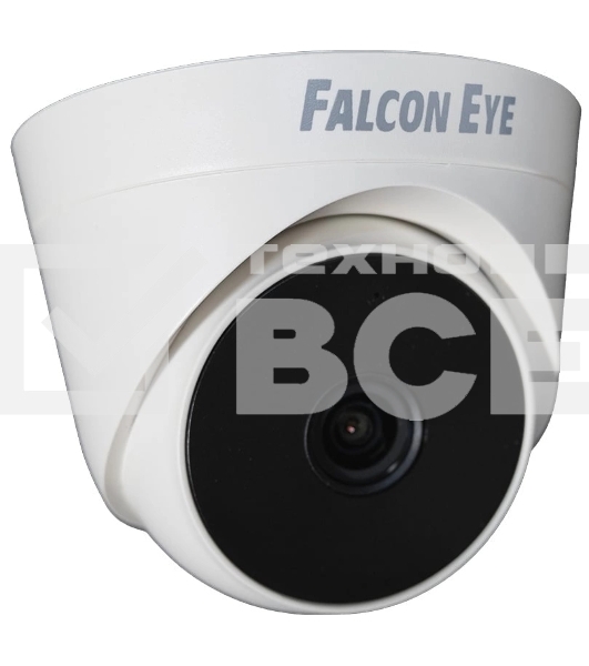Купольная, универсальная 1080P видеокамера Falcon Eye FE-MHD-DP2e-20 4 в 1 (AHD, TVI, CVI, CVBS) с функцией 