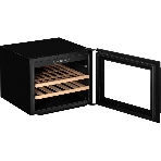 Винный шкаф Kuppersberg RBW 45, встраиваемый, High-Tech, объем 62 л, вместимость 28 бутылок, диапазон температуры 5-20 градусов, 2 полки из бука, LCD дисплей, уровень шума 40 дБ, черный, фото5