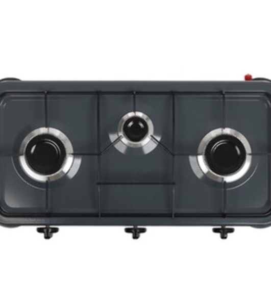 Плита настольная газовая Homestar HS-1203 3-х конфорочная (003700)