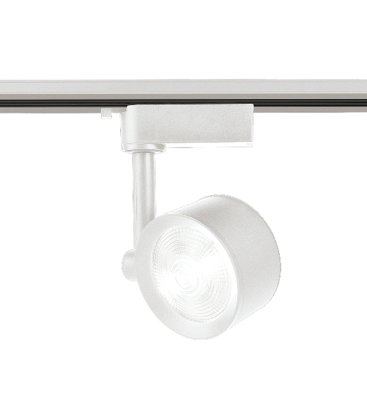 Трековый однофазный светодиодный светильник Ambrella light GL6388 WH белый LED 7W 4200K 24°