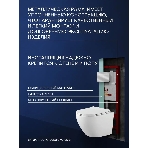 Комплект BAU 6 в 1: инсталляция BAU PRO, унитаз подвесной безободковый Bau Dream 53, сиденье дюропласт микролифт, клавиша BAU Hotel, хром, фото11