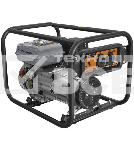 Электрогенератор бензиновый Carver PPG-3900A Builder, 3 кВт, 67 дБ, 42 кг
