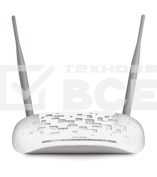 Сетевое оборудование TP-Link SOHO TD-W8961N(RU) 300 Мбит/с, 2T2R, ADSL2/ADSL+, Annex A, 4 порта 100 Мбит/с