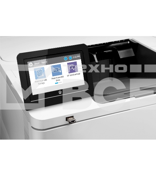 Принтер лазерный HP LaserJet Enterprise M611dn (7PS84A), A4, ч/б, печ. до 61 стр/мин., 1200 x 1200 dpi, USB, RJ-45