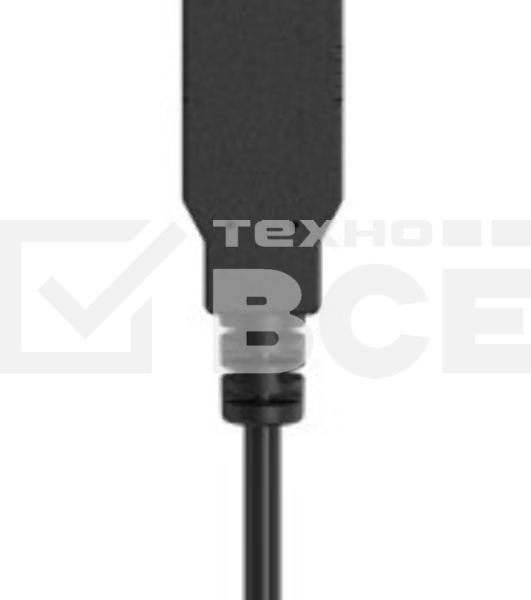 Микрофон проводной Hama Stream 400 Plus 2м черный