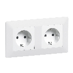 Рамка 'Белая'. 2-постовая универсальная  Valena LIFE, фото5