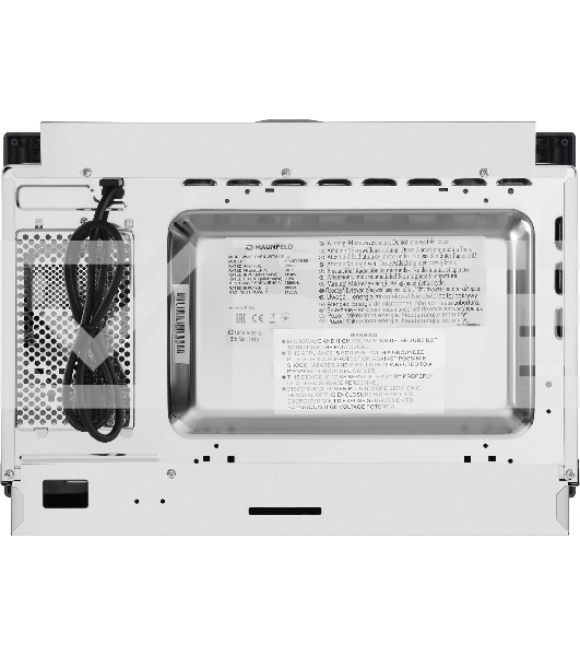 Микроволновая печь встраиваемая Maunfeld MBMO.25.8S нержавеющая сталь, 25 л, 900 Вт, переключатели - кнопки/поворотный механизм