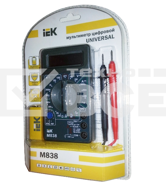 Мультиметр IEK Universal M838цифровой