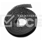 Лента (липучка) Hyperline WASNR-5x9-BK в рулоне, ширина 9 мм, длина 5 м, черная, фото5