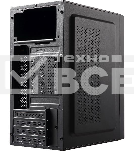 Компьютерный корпус Accord ACC-261B черный без БП mATX 1x80mm 1x92mm 2x120mm 2xUSB2.0 1xUSB3.0 audio