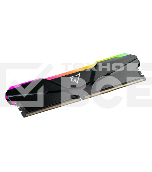 Оперативная память NETAC Shadow, DDR4, 8GB (1x8GB), 2666MHz, CL19, с радиаторами, RGB, черный