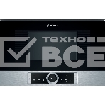 Микроволновая печь встраиваемая Bosch BFR634GS1 нержавеющая сталь, 21 л, 900 Вт, сенсор/поворотный механизм, фото 1