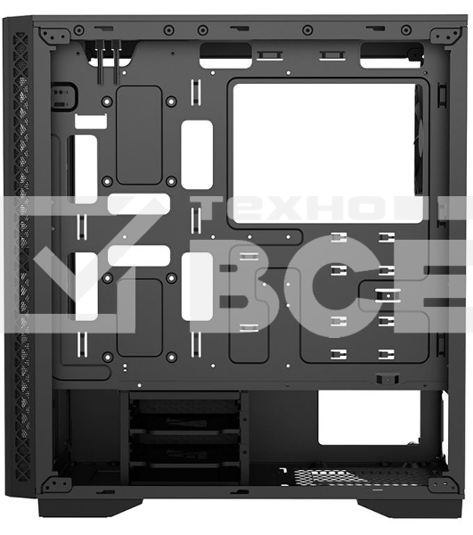 Компьютерный корпус Deepcool MATREXX 50 черный без БП ATX 1x120mm 2xUSB2.0 1xUSB3.0 audio bott PSU