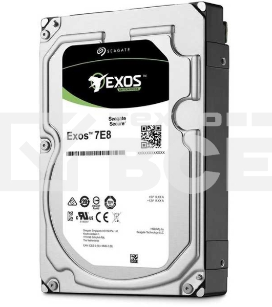 Жесткий диск Seagate Original SATA-III 4Tb ST4000NM000A Exos 7E8 (7200rpm) 256Mb 3.5