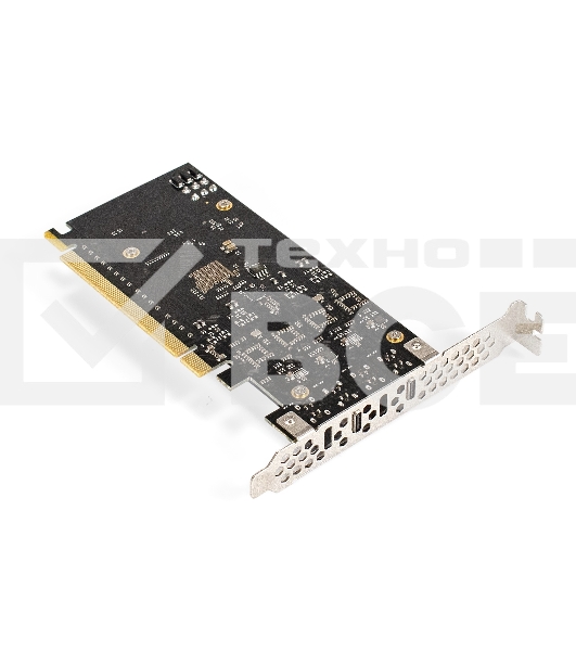 Контроллер ExeGate EXE-322 (PCI-E x16 v3.0, 2*20Gbps (USB3.2 GEN2x2) Type-C ext., ASMedia Chipset ASM3242)