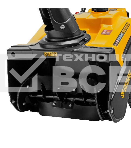 Бензиновая снегоуборочная машина SB 460, 99cc, ручной старт  Denzel