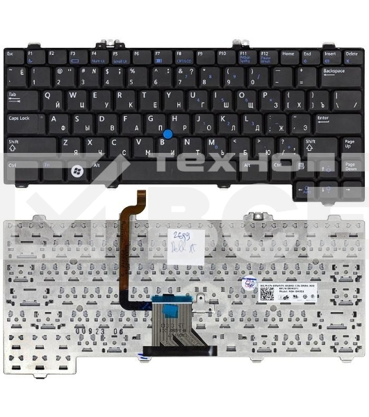 Клавиатура для ноутбука Dell Latitude XT2 XT черная