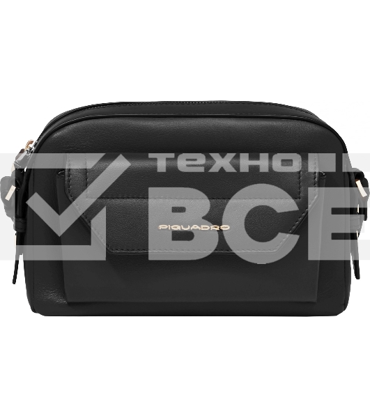 Сумка женская Piquadro Circle BD6468W92/N, натур.кожа, черный
