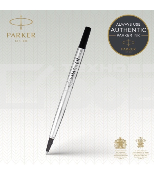 Стержень роллер Parker Quink Z01 (CW1950321) F 0.5мм черные чернила блистер
