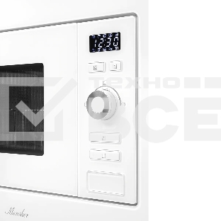 Встраиваемая микроволновая печь MMH 201 W 20 л, 800-1250 Вт, гриль, 8 программ, белый цвет