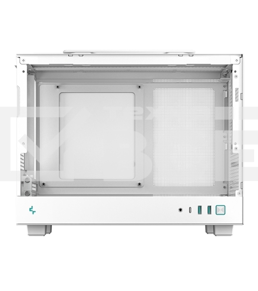 Компьютерный корпус Deepcool CH160 MESH WH без БП, белый, MINI-ITX