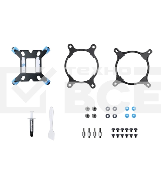 Система жидкостного охлаждения JONSBO TG-240 белый 120мм алюминий+медь 1800rpm 35.4db 4-pin 260W