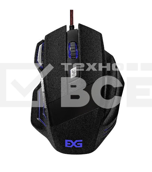 Мышь проводная ExeGate Gaming Standard Laser GML-793 черный, 3200 dpi, USB, кнопки - 7