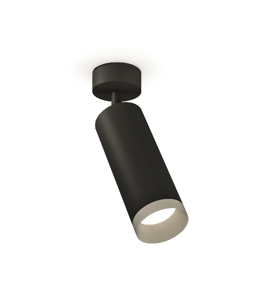 Светильник Ambrella Light XM6343004 SBK/MCH черный песок/хром матовый MR16 GU5.3 (A2210, C6343, N6133)