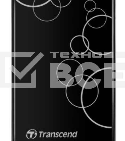 Внешний Жесткий диск Transcend USB 3.0 1Tb TS1TSJ25A3K StoreJet 25A3 2.5