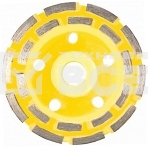 Чашка шлифовальная STAYER PROFESSIONAL 33381-125 алмазная сегментная двухрядная высота 22.2мм 125м, фото2