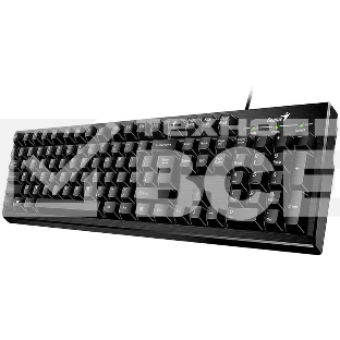 Клавиатура проводная Genius Smart KB-101, USB, черный