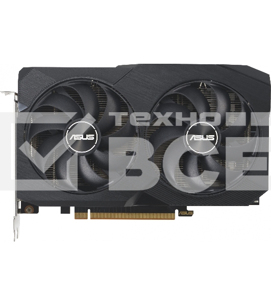 Видеокарта ASUS DUAL-RX7600-O8G-V2 RX7600,8Gb GDDR6 HDMI, 3*DP
